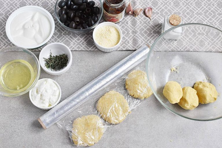 Step 4 - Halloween Jack Skellington Ricotta Olive Tarts