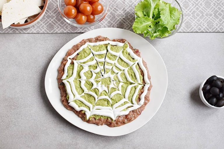 Step 4 - Halloween Layered Dip