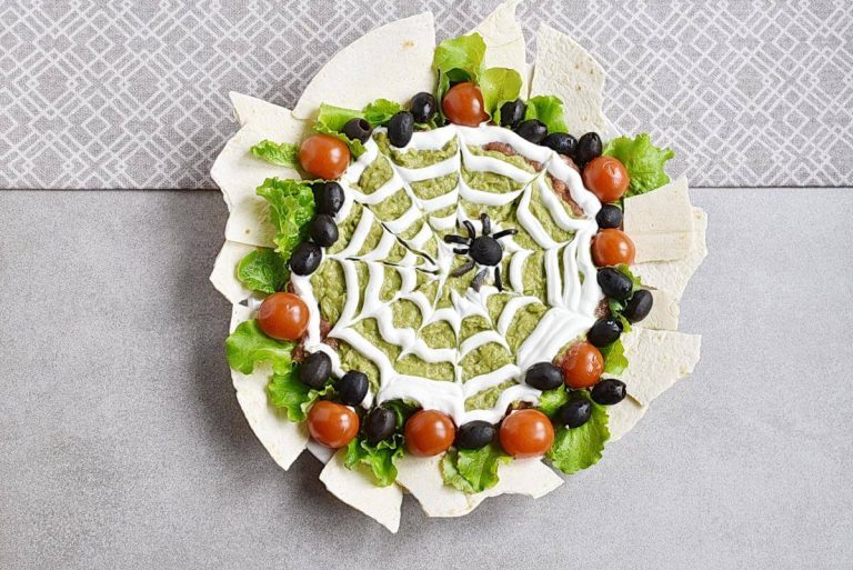 Step 5 - Halloween Layered Dip
