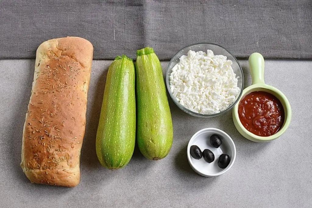 Ingredients for Halloween Mummy Pizzas