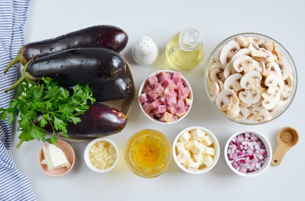 MushroomStuffed Eggplant Recipe Cook.me Recipes