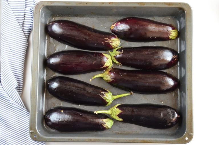 Step 3 - Mushroom-Stuffed Eggplant