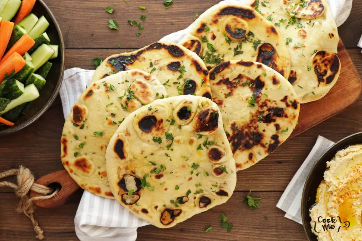 Naan Bread Recipe- Homemade Naan Bread-Naan Bread Yogurt