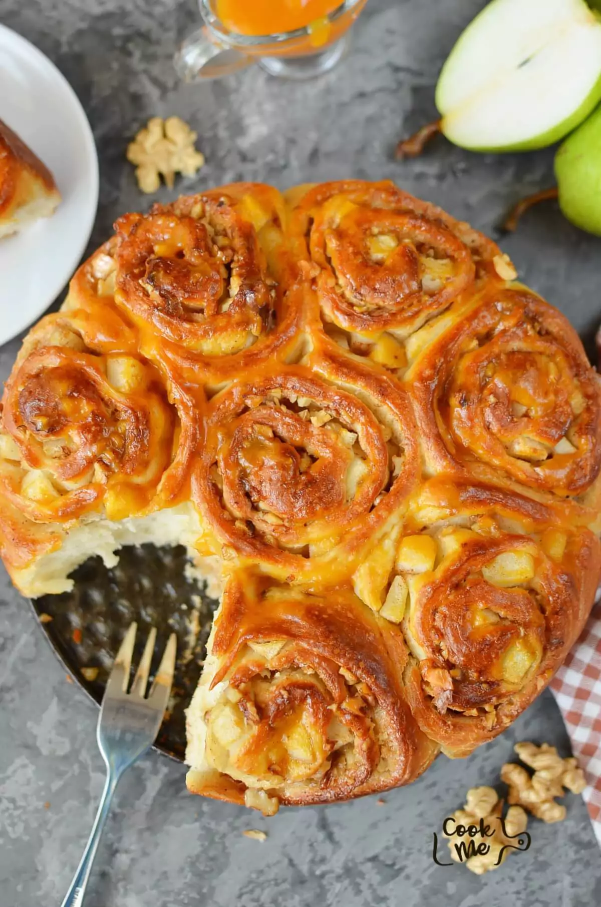 Pear Breakfast Buns