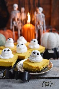 Pumpkin Cheesecake Bars