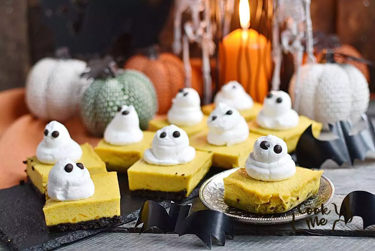 Pumpkin Cheesecake Bars Recipes– Homemade Pumpkin Cheesecake Bars –Easy Pumpkin Cheesecake Bars