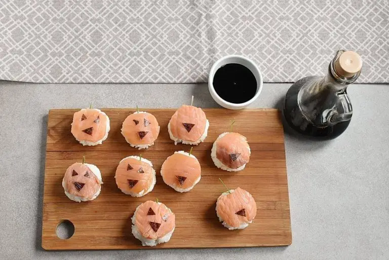 Step 4 - Pumpkin Sushi Rice Balls