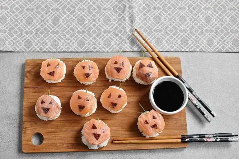 Step 5 - Pumpkin Sushi Rice Balls