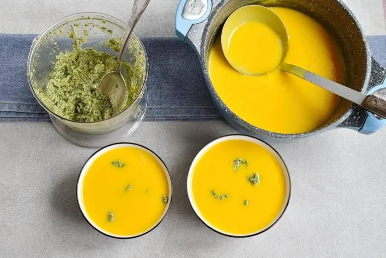 Step 10 - Pumpkin and Shellfish Bisque