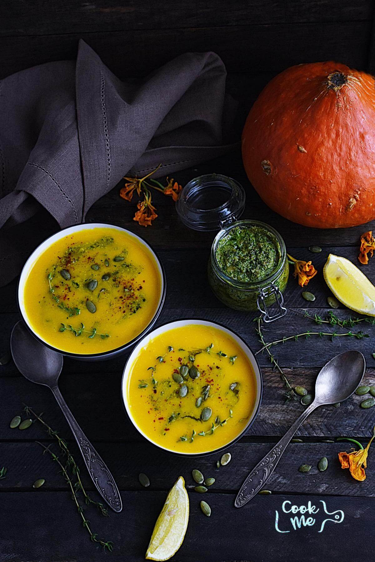 Pumpkin and Shellfish Bisque Recipe Cook.me Recipes