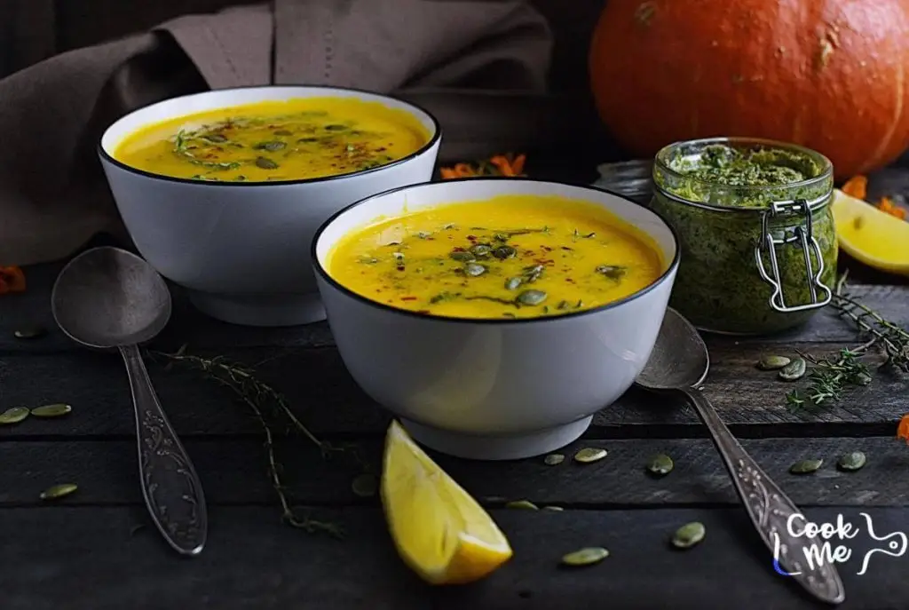 Pumpkin and Shellfish Bisque