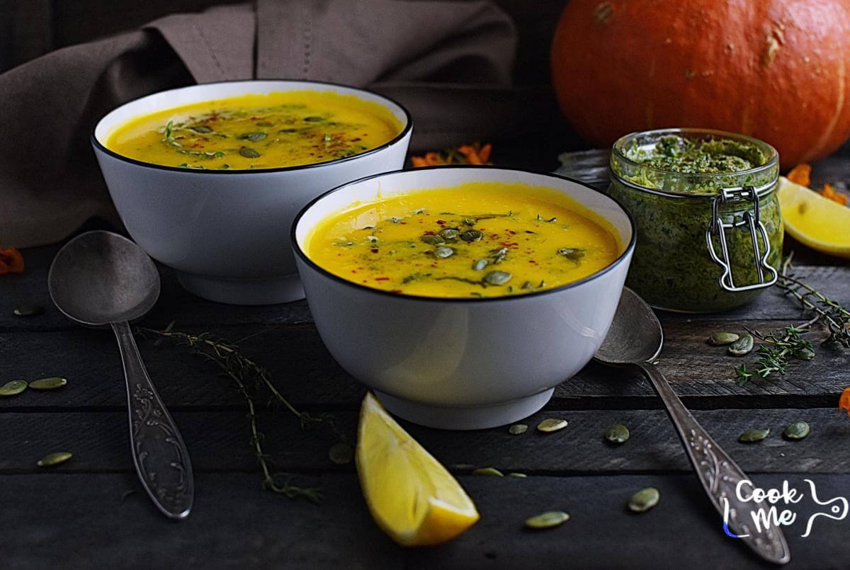 Pumpkin and Shellfish Bisque