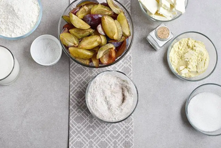Step 2 - Rustic Plum Biscuit Pie