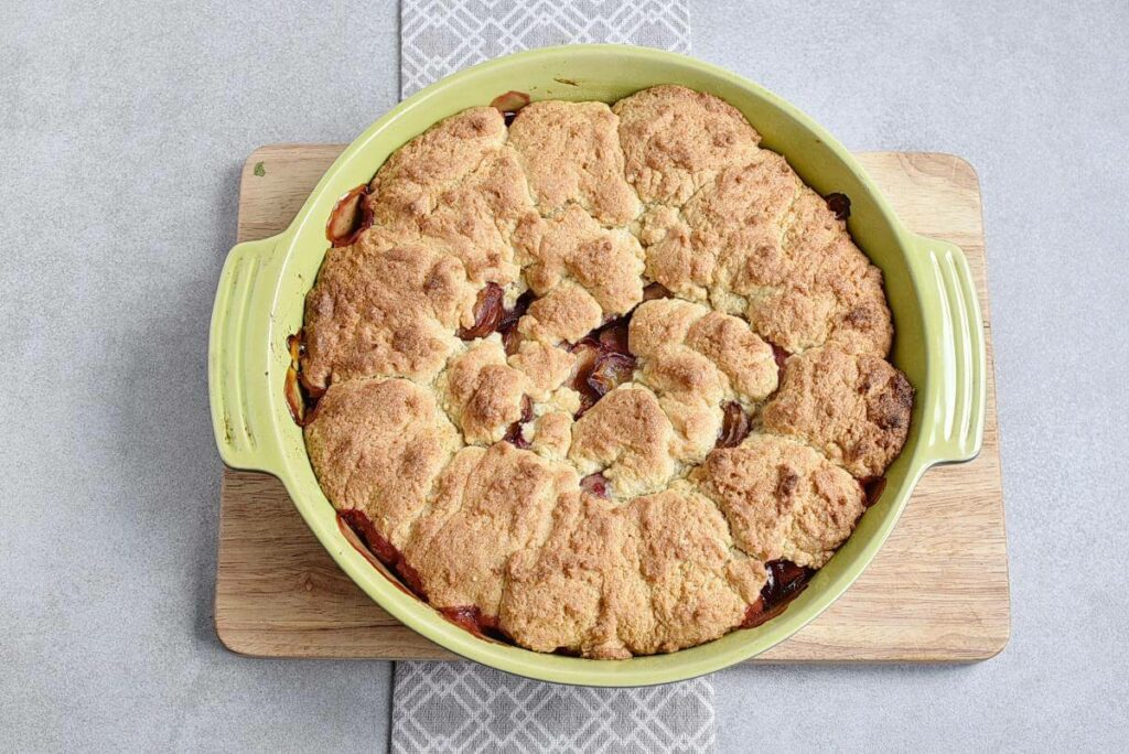 Rustic Plum Biscuit Pie recipe - step 8