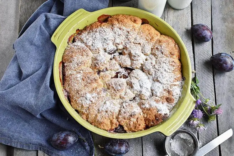 Step 9 - Rustic Plum Biscuit Pie