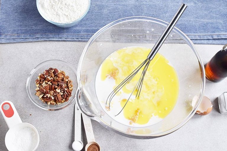 Step 2 - Sheet Pan Pumpkin Pancakes
