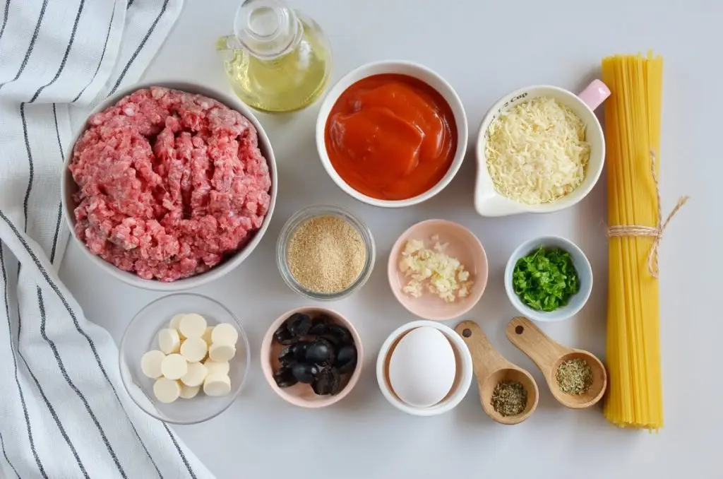 Ingredients for Zombie Eyes – Halloween Meatballs