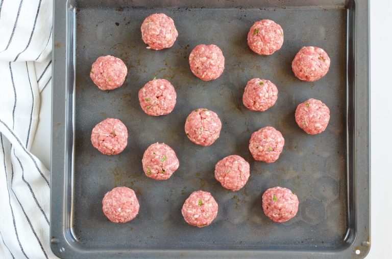 Step 5 - Zombie Eyes – Halloween Meatballs