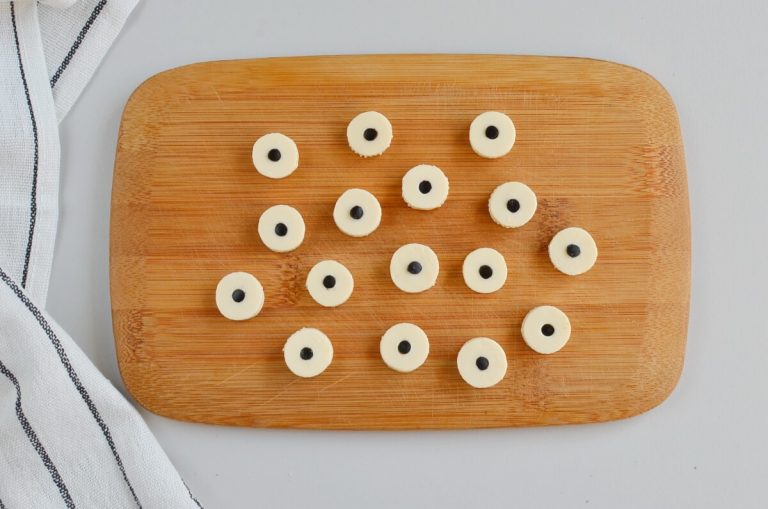 Step 7 - Zombie Eyes – Halloween Meatballs