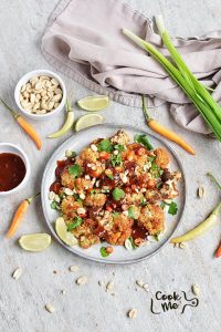 Asian BBQ Roasted Cauliflower