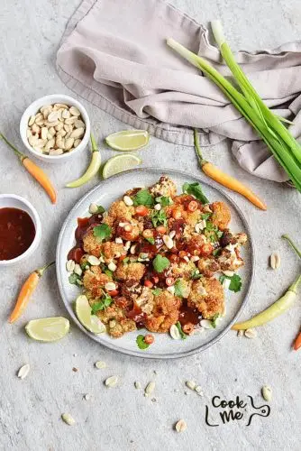 Asian BBQ Roasted Cauliflower