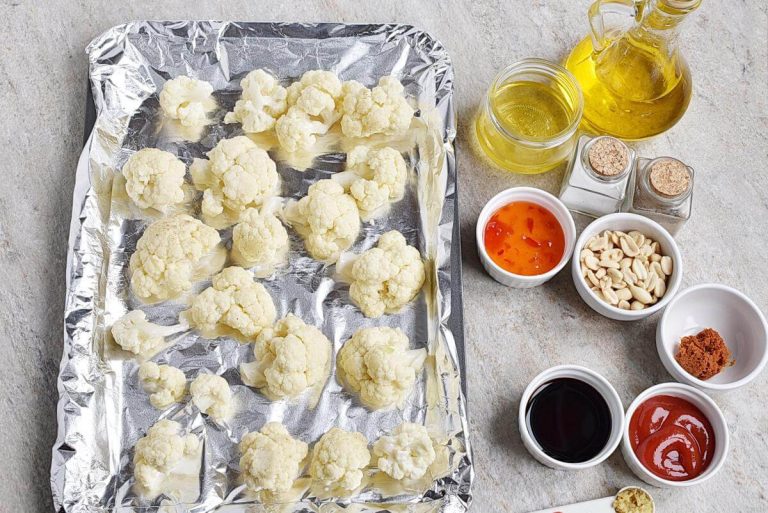 Step 2 - Asian BBQ Roasted Cauliflower