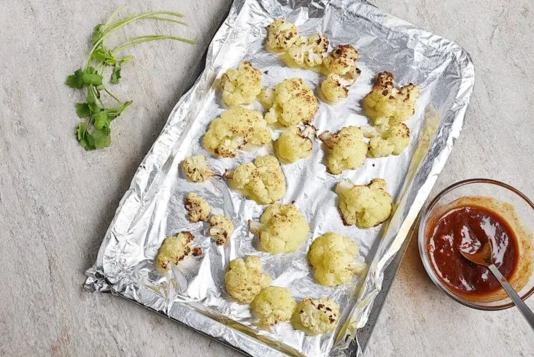 Step 3 - Asian BBQ Roasted Cauliflower
