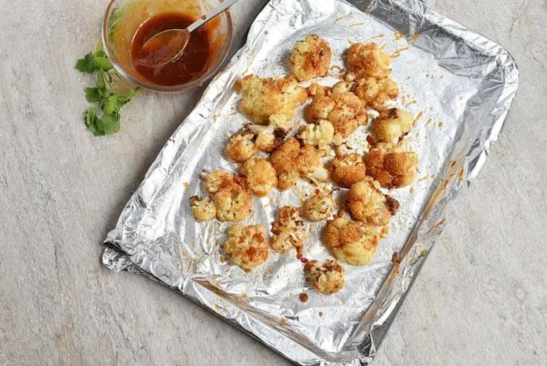 Step 5 - Asian BBQ Roasted Cauliflower