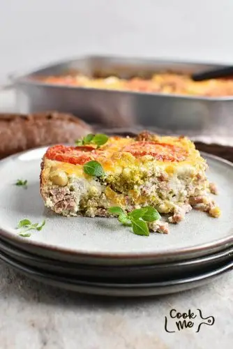 Keto Broccoli and Cheese Brunch Casserole