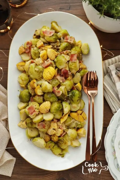 Brussels Sprouts with Chestnuts