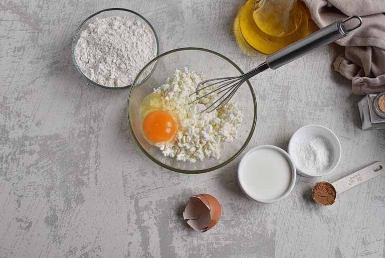Step 1 - Cheese Fritters