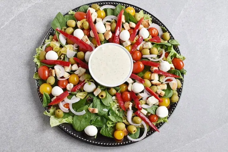 Step 5 - Christmas Salad Wreath