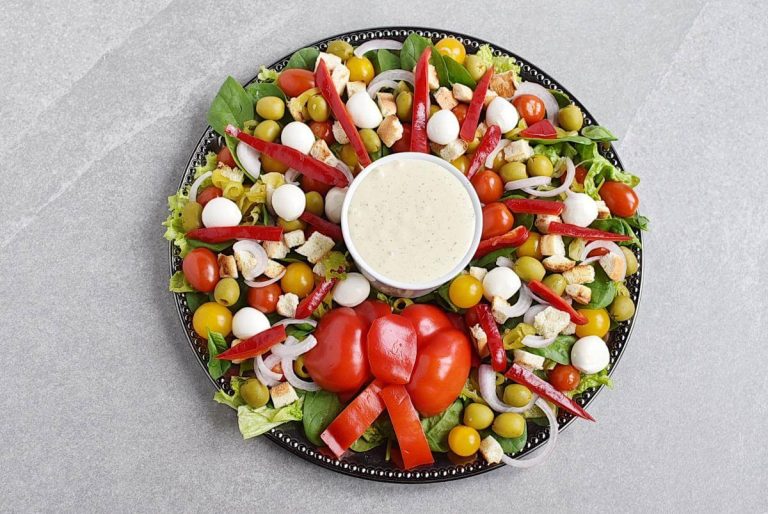 Step 6 - Christmas Salad Wreath