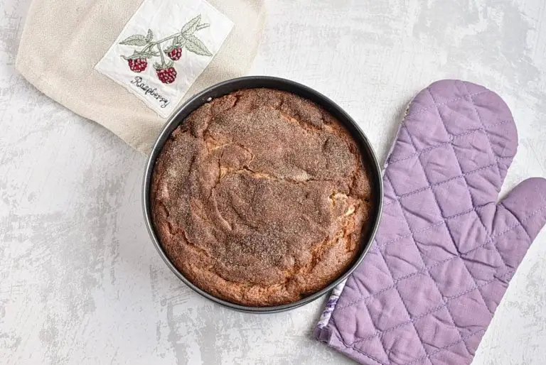 Step 9 - Cinnamon-Apple Cake AKA Hanukkah Cake