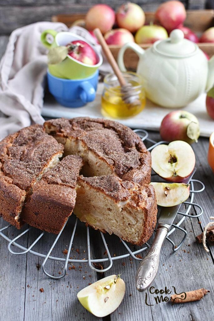 Cinnamon-Apple Cake AKA Hanukkah Cake