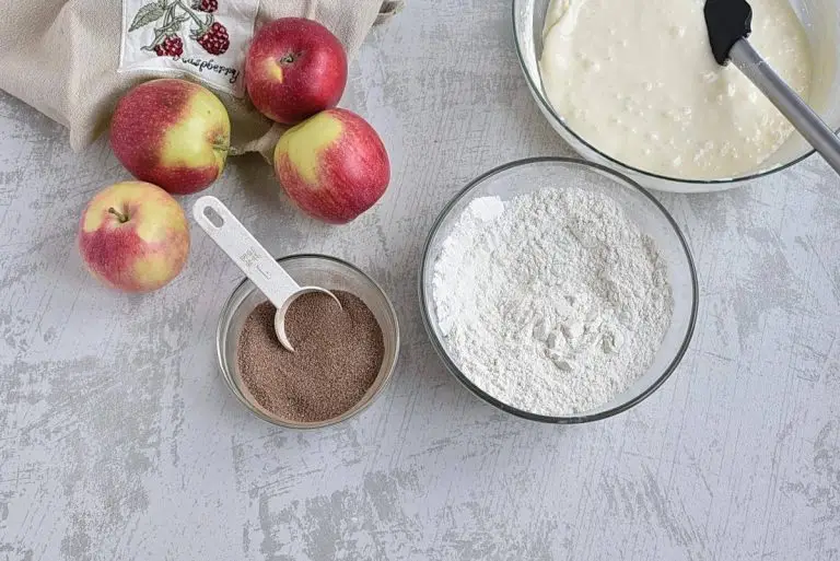 Step 5 - Cinnamon-Apple Cake AKA Hanukkah Cake