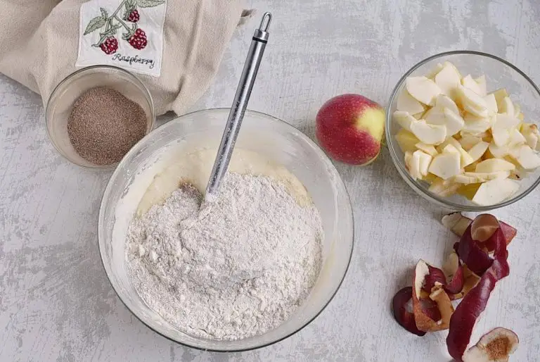 Step 7 - Cinnamon-Apple Cake AKA Hanukkah Cake