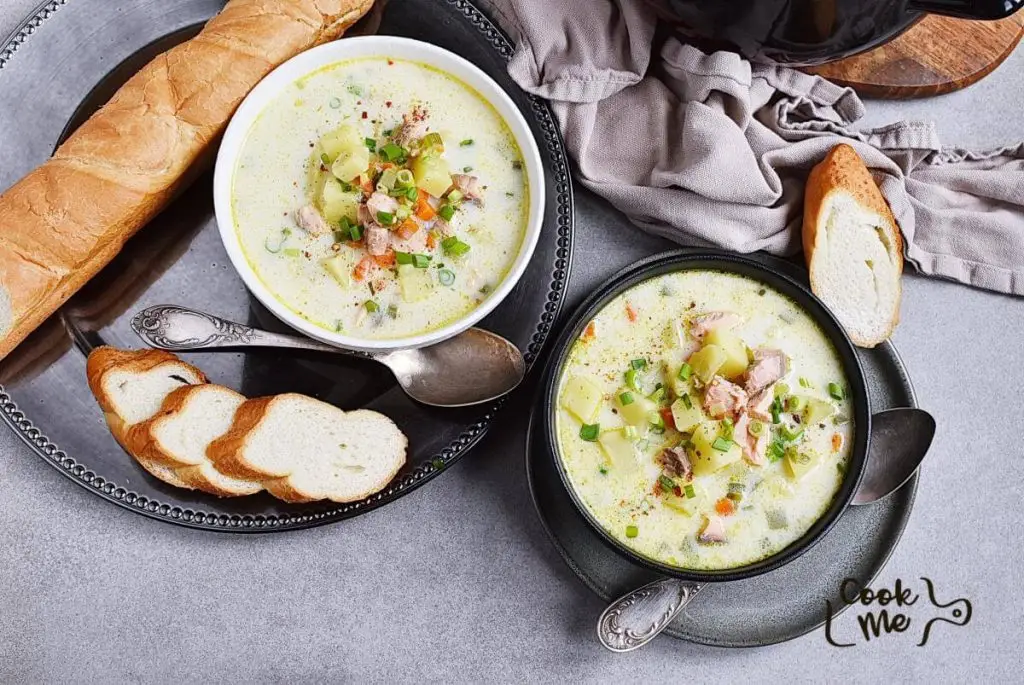 Easy Salmon Chowder