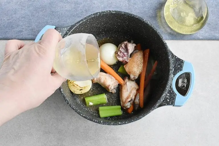 Step 7 - Griddled Chicken with White Wine Jus
