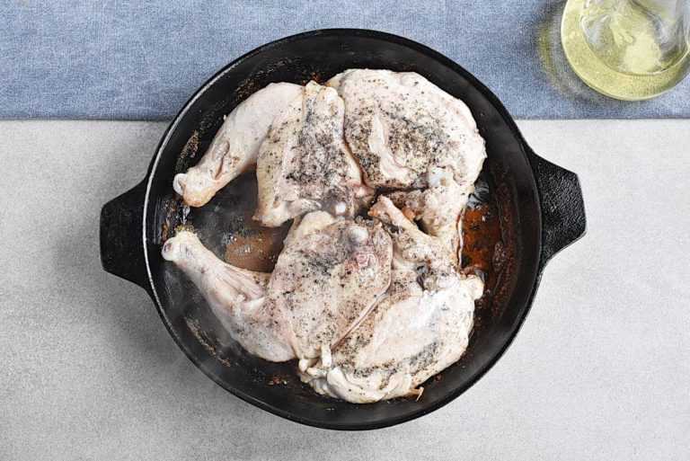 Griddled Chicken with White Wine Jus Recipe Cook.me Recipes