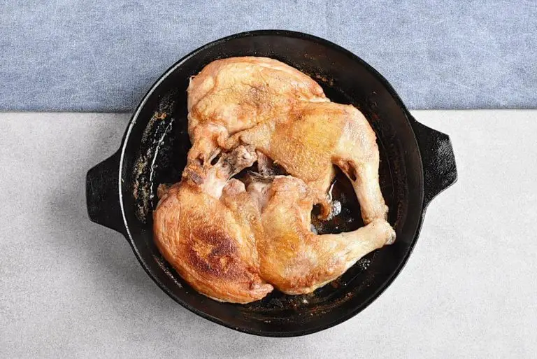 Step 11 - Griddled Chicken with White Wine Jus