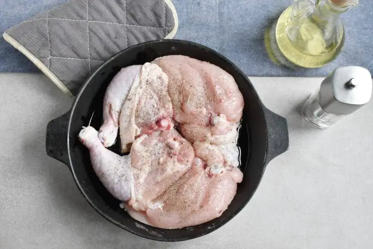 Step 10 - Griddled Chicken with White Wine Jus