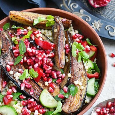 Middle Eastern Eggplant Salad Recipes– Homemade Middle Eastern Eggplant Salad –Easy Middle Eastern Eggplant Salad