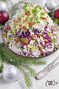 Mile-High Loaded Coleslaw