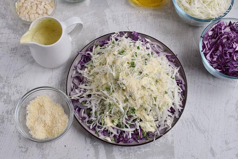 Step 4 - Mile-High Loaded Coleslaw