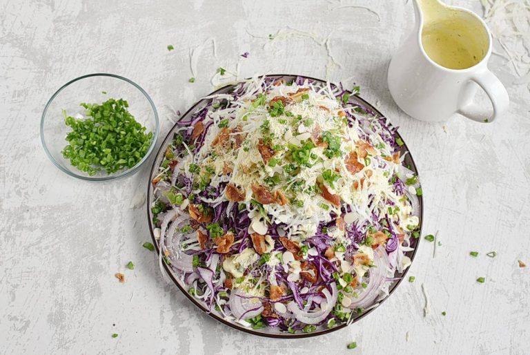 Step 6 - Mile-High Loaded Coleslaw