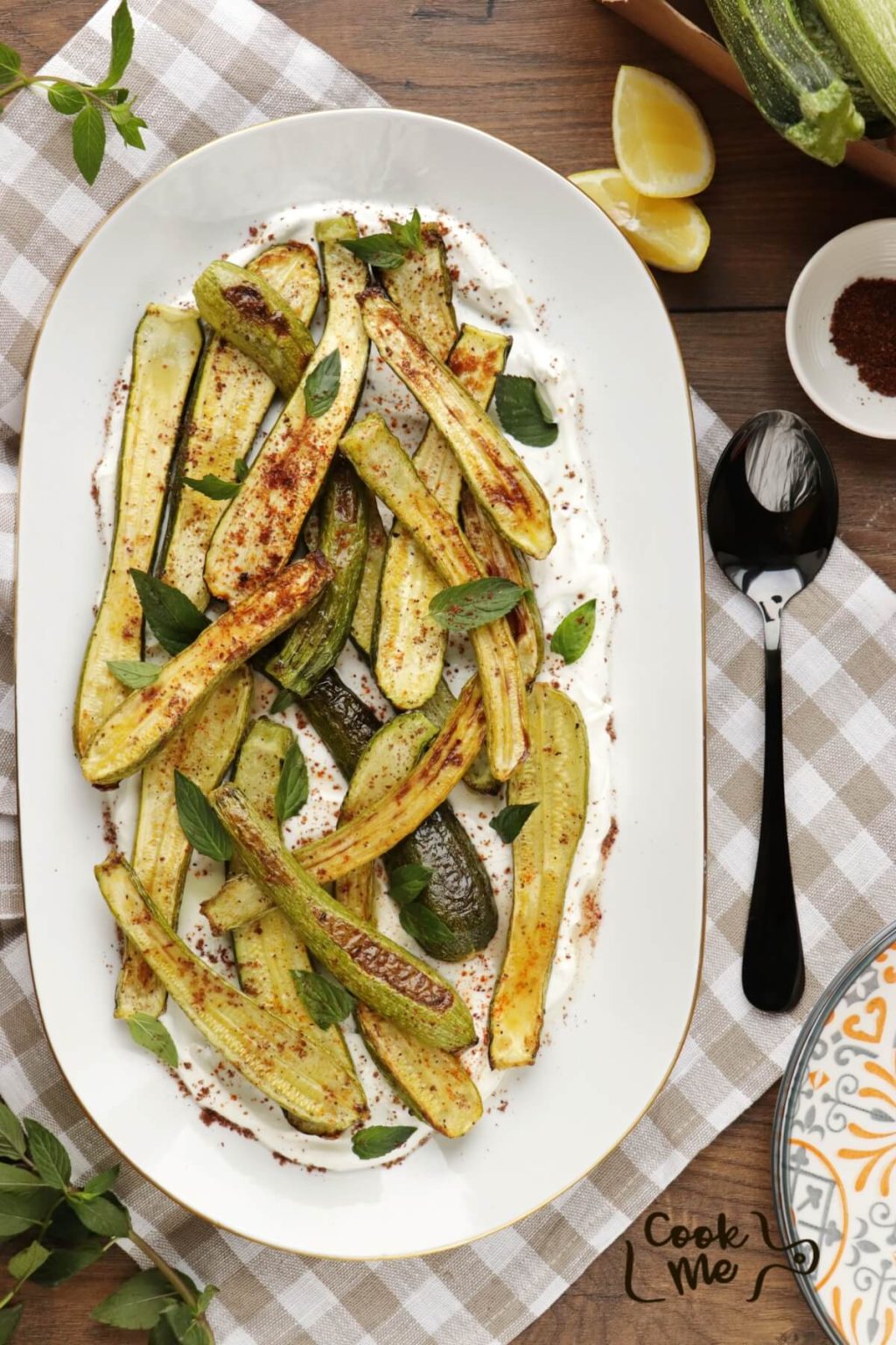 Roasted Baby Zucchini Recipe - Cook.me Recipes