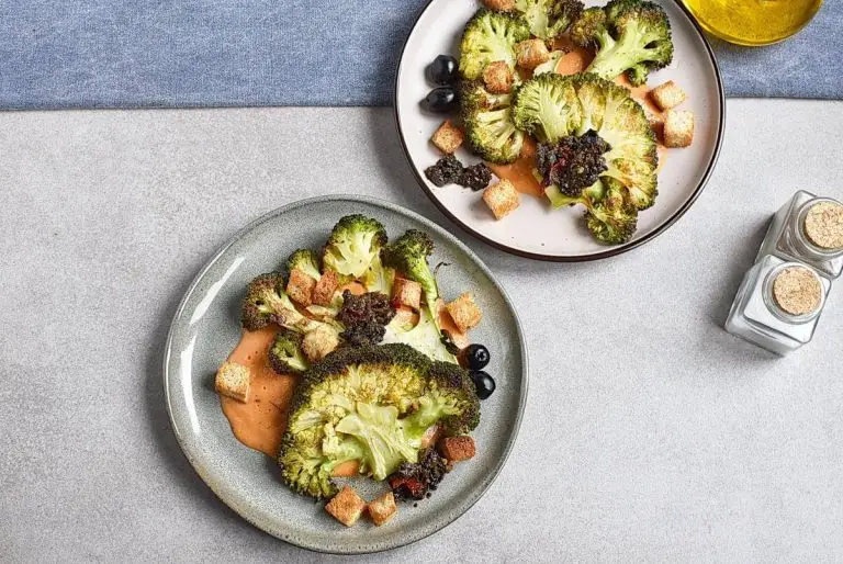 Step 10 - Roasted Broccoli Steaks with Tomato Butter