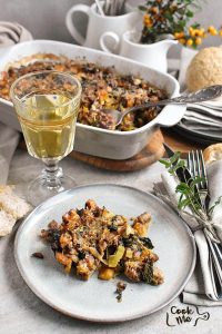 Sausage and Kale Thanksgiving Dressing