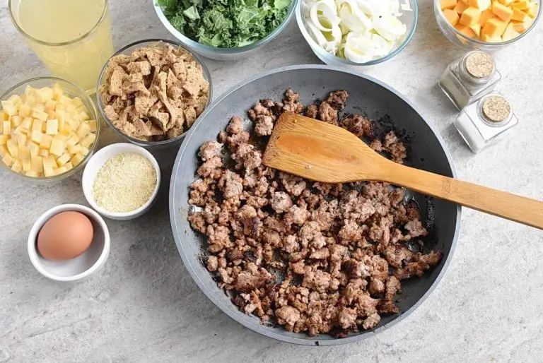 Step 2 - Sausage and Kale Thanksgiving Dressing